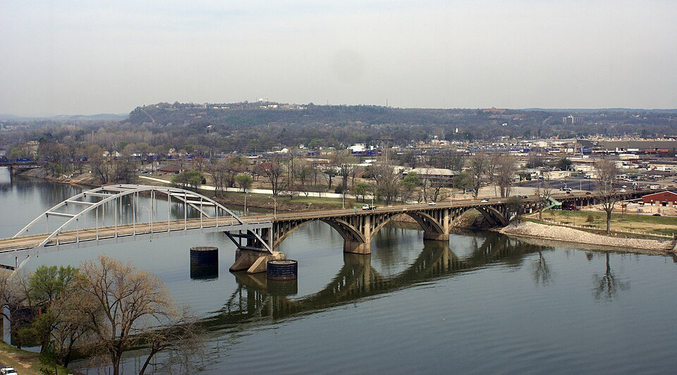 North Little Rock, AR - File:Arkansas River, Looking Across To North Little Rock 423757092.jpg -  Wikipe